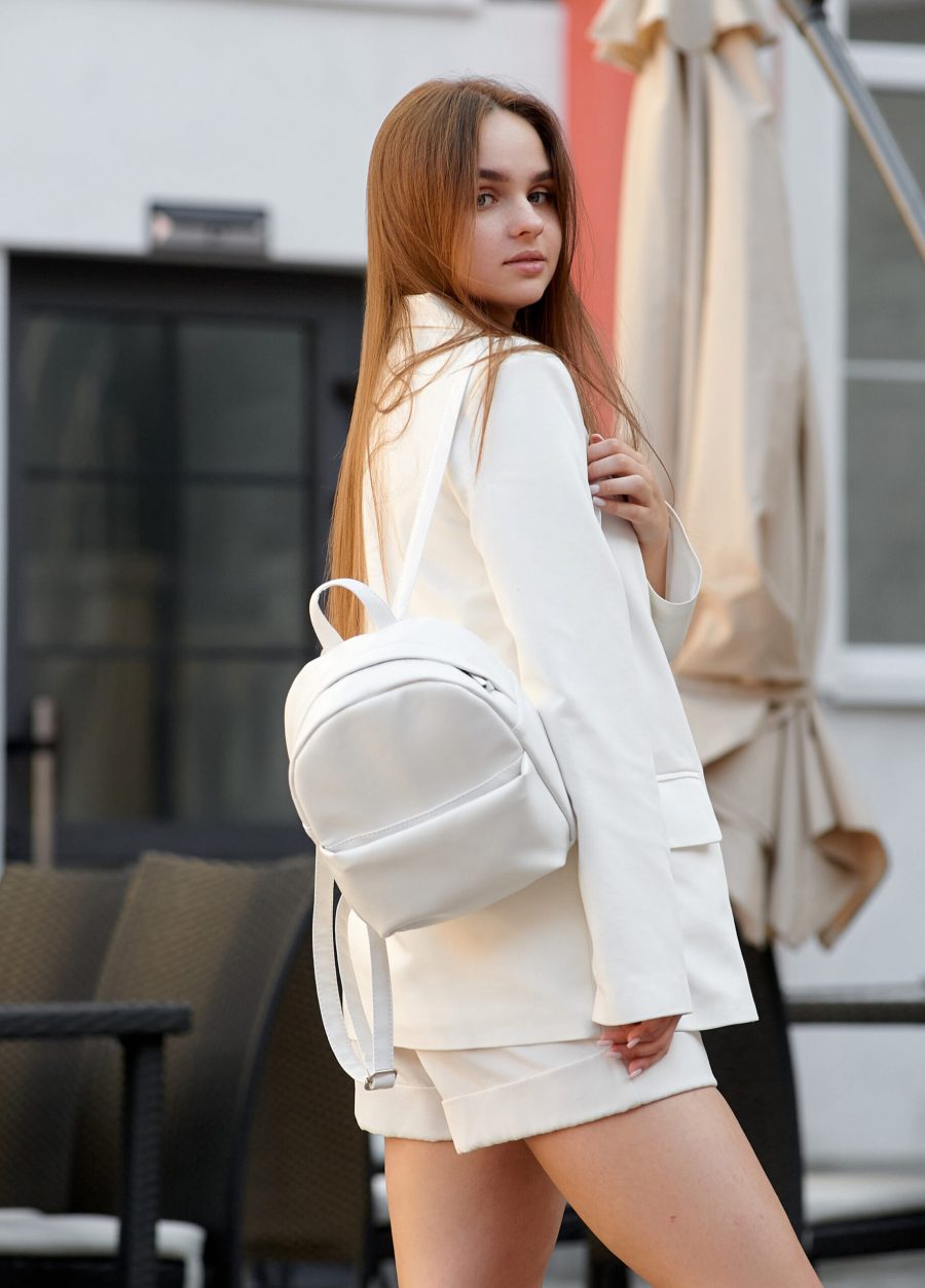 Женский рюкзак Sambag Brix SQH белый