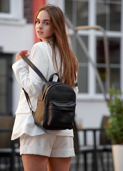 Женский рюкзак Sambag Brix KSH черный
