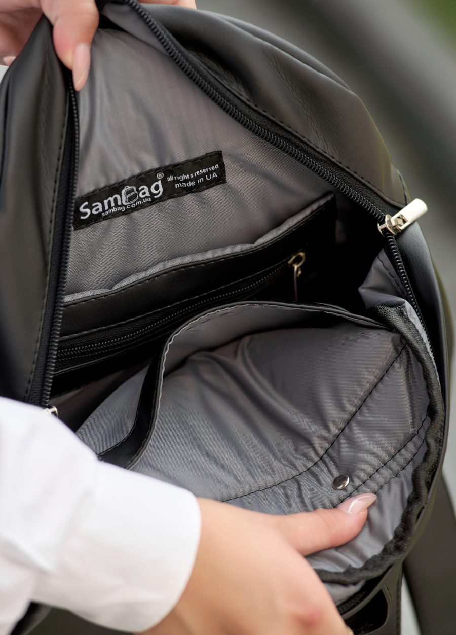 Рюкзак жіночий Sambag Brix MQH чорний