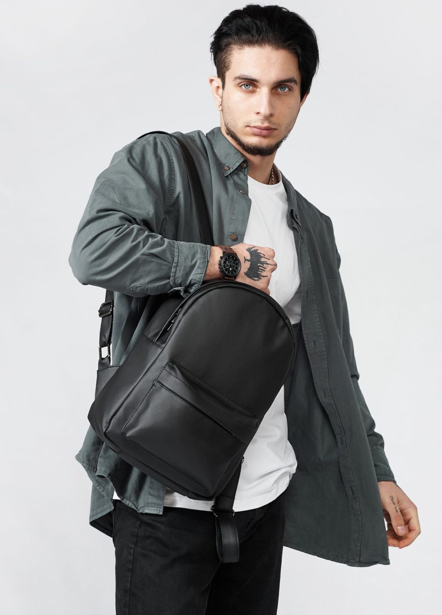Мужской рюкзак Sambag Brix RS черный