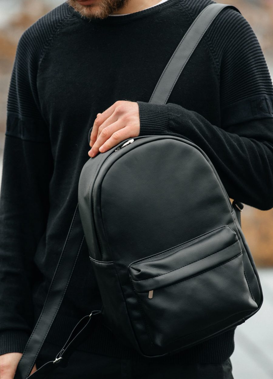 Мужской рюкзак Sambag Brix RS черный