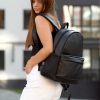 Женский рюкзак Sambag Brix PJT Сlassic черный