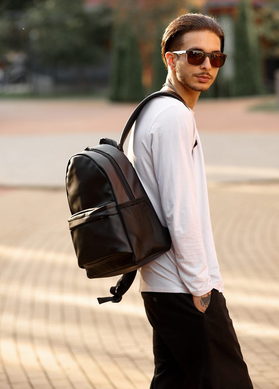 Мужской рюкзак Sambag Brix PJT Сlassic черный