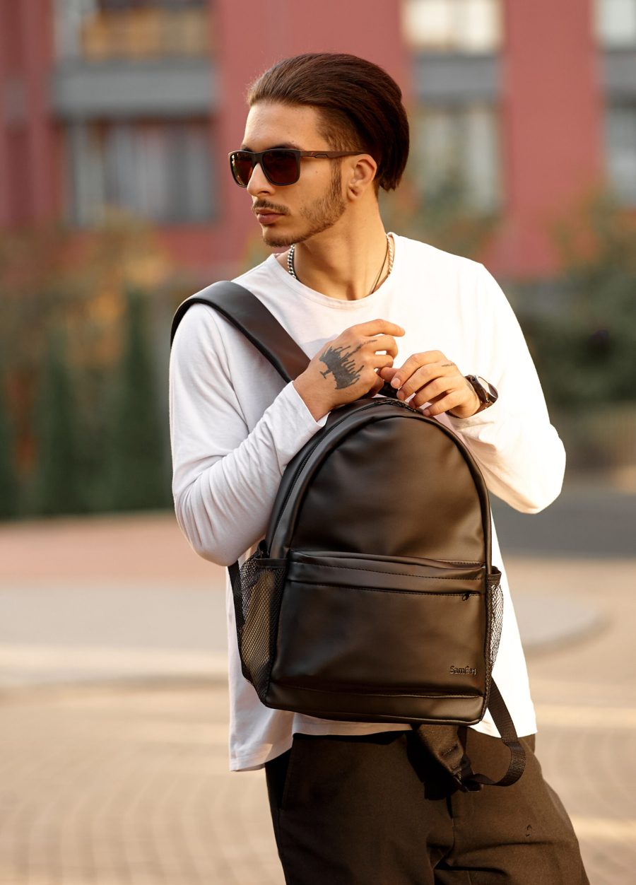 Мужской рюкзак Sambag Brix PJT Сlassic черный