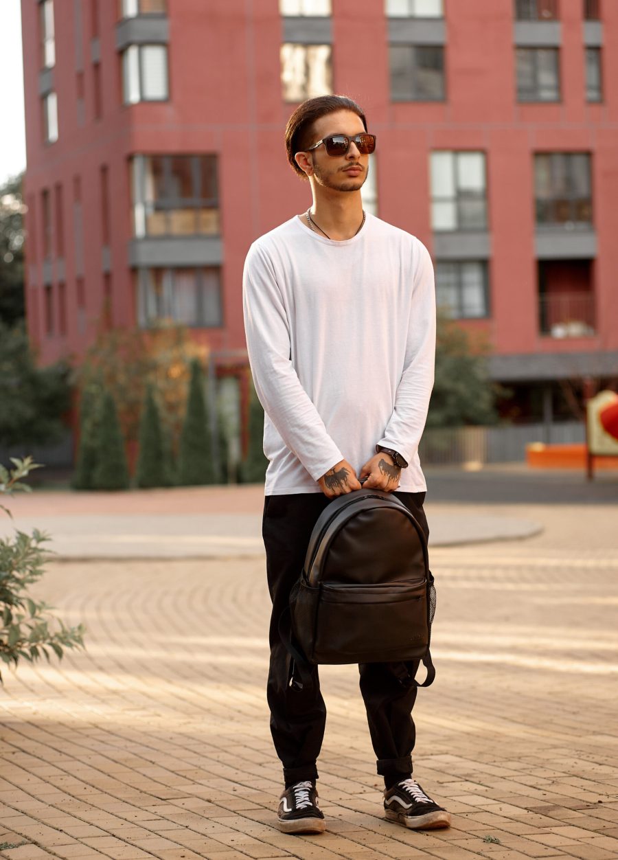 Мужской рюкзак Sambag Brix PJT Сlassic черный