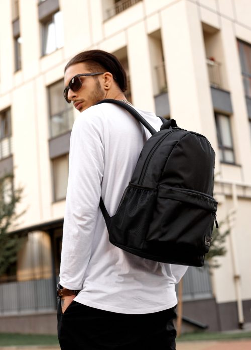 Мужской рюкзак Sambag Brix PJT Classic полиэстер черный