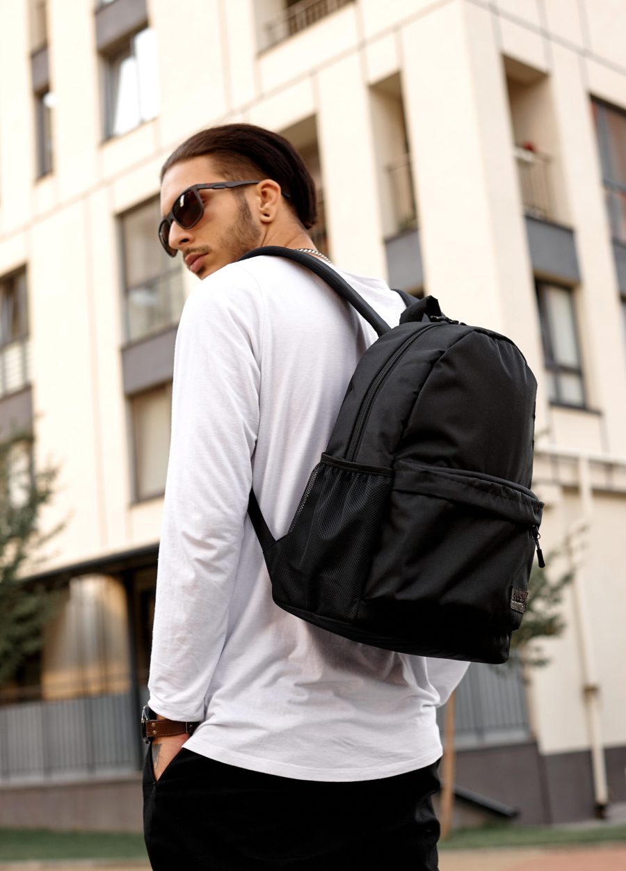 Рюкзак чоловічий Sambag Brix PJT Classic поліестер чорний