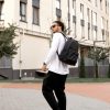 Рюкзак чоловічий Sambag Brix PJT Classic поліестер чорний