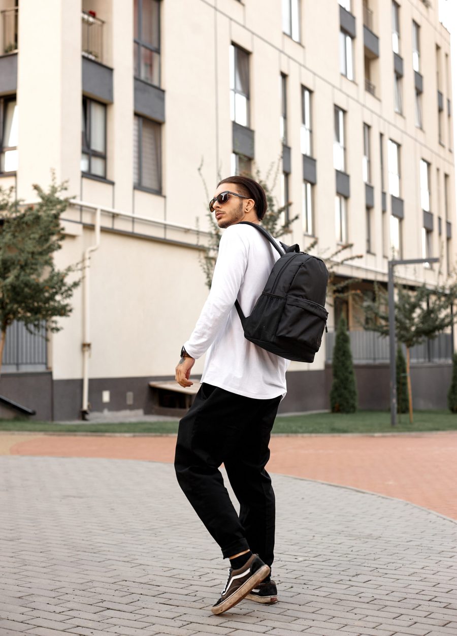 Рюкзак чоловічий Sambag Brix PJT Classic поліестер чорний