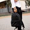 Рюкзак чоловічий Sambag Brix PJT Classic поліестер чорний