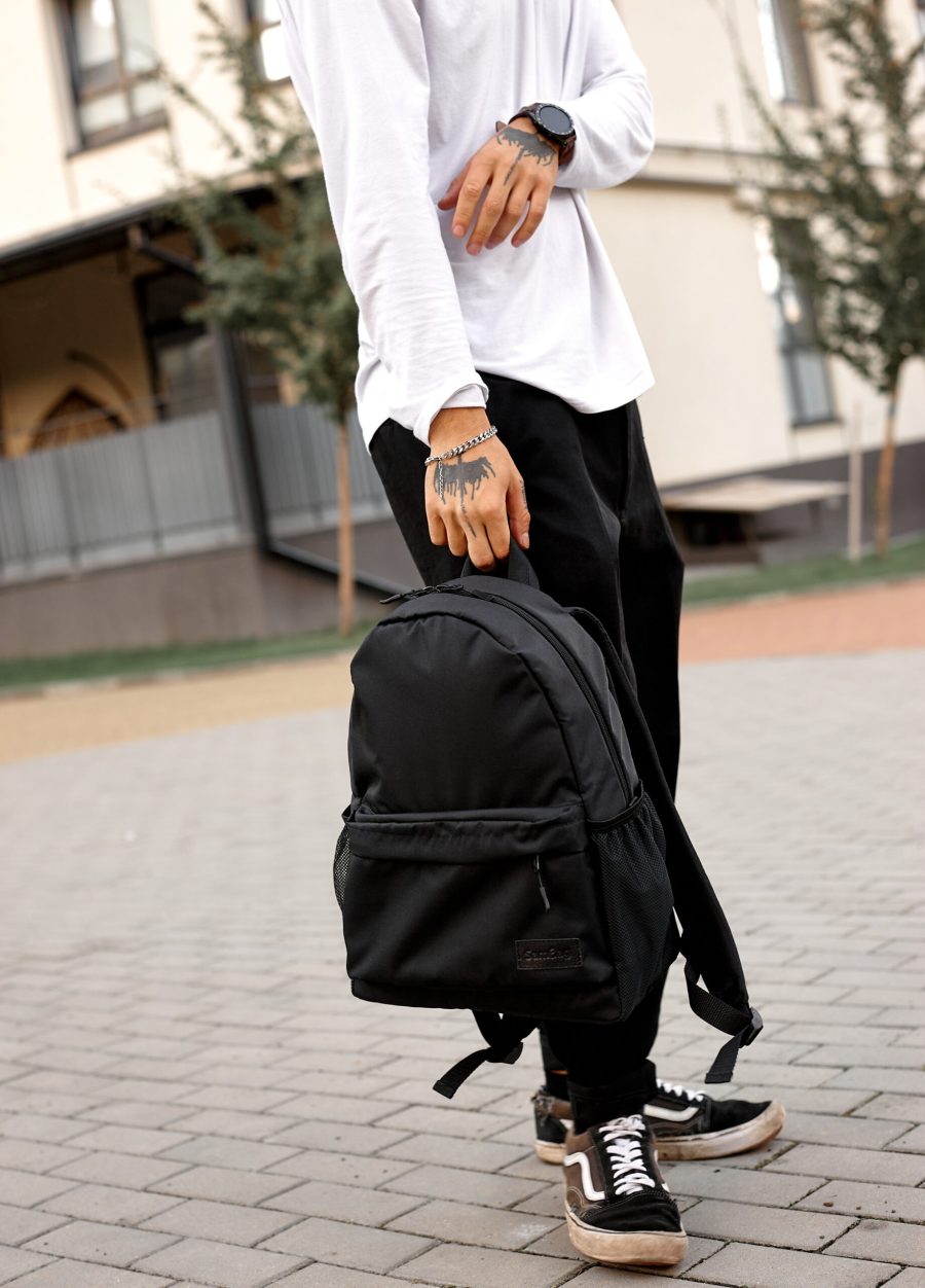 Рюкзак чоловічий Sambag Brix PJT Classic поліестер чорний