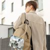 Рюкзак чоловічий Sambag Active з принтом бежевий