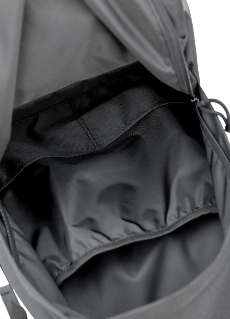 Женский рюкзак Sambag Active с принтом черный с белым