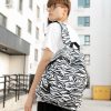 Рюкзак чоловічий Sambag Active з принтом білий з чорним