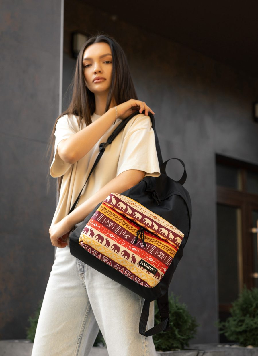 Рюкзак жіночий Sambag Active тканинний чорний