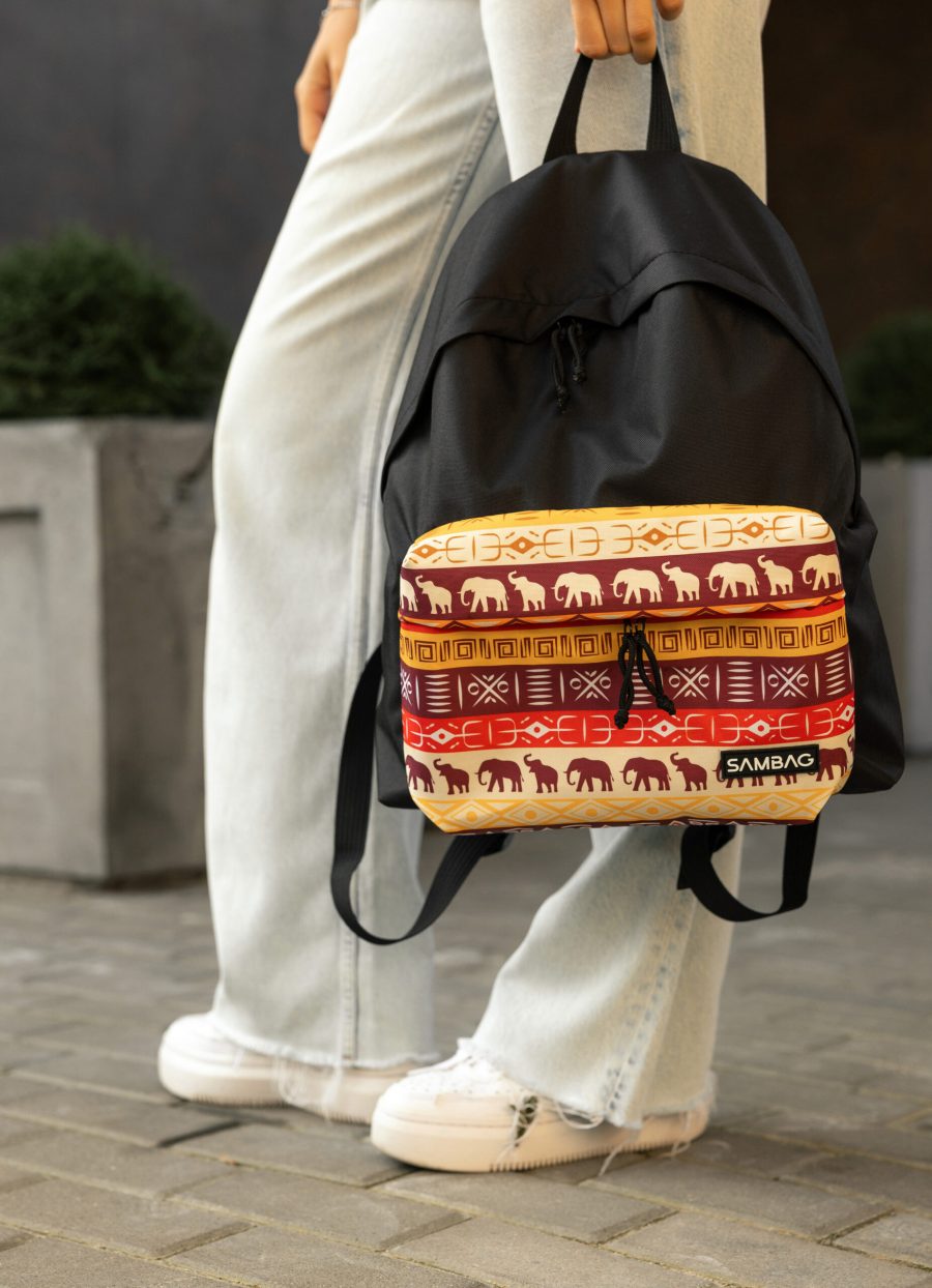 Рюкзак жіночий Sambag Active тканинний чорний