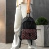 Рюкзак жіночий Sambag Active з принтом чорний