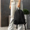 Рюкзак жіночий Sambag Active з принтом чорний