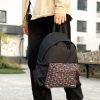 Мужской рюкзак Sambag Active с черным принтом