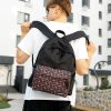Мужской рюкзак Sambag Active с черным принтом