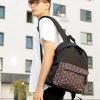 Мужской рюкзак Sambag Active с черным принтом