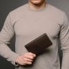 Портмоне мужское Skill коричневое
