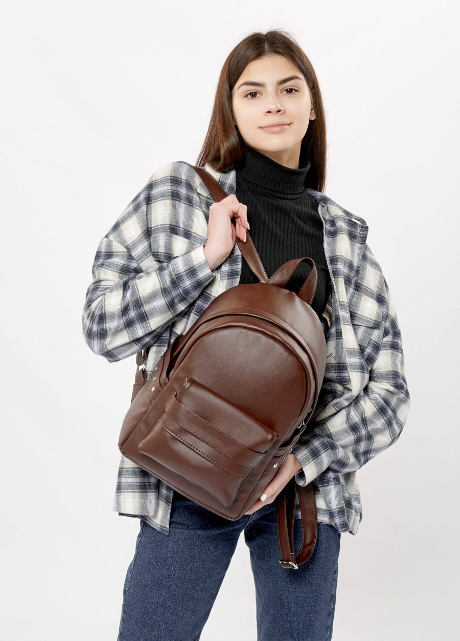 Рюкзак жіночий Sambag Dali BKH шоколадний