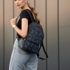 Женский рюкзак Sambag Dali с принтом черный