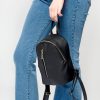 Женский рюкзак маленький Sambag Mane MQG черный