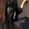 Рюкзак жіночий маленький Sambag Mane MQT чорний