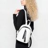 Рюкзак жіночий маленький Sambag Mane MQT білий