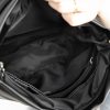 Рюкзак-сумка жіноча Sambag Loft строчена чорна