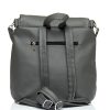 Рюкзак-сумка женская Sambag Loft строченая графитовая