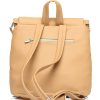 Женский рюкзак Sambag Loft строченая бежевая