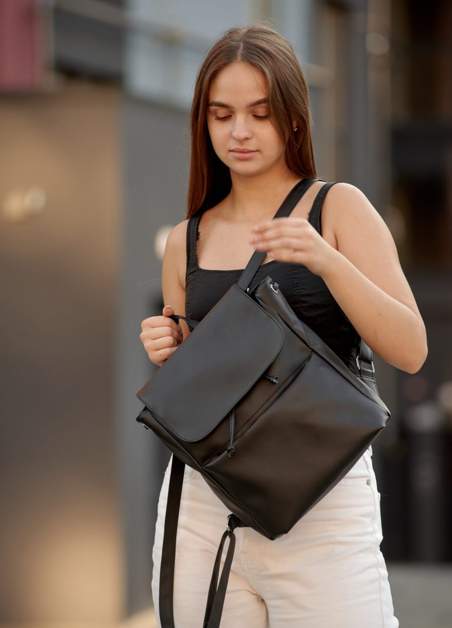 Рюкзак жіночий Sambag Loft MQP чорний