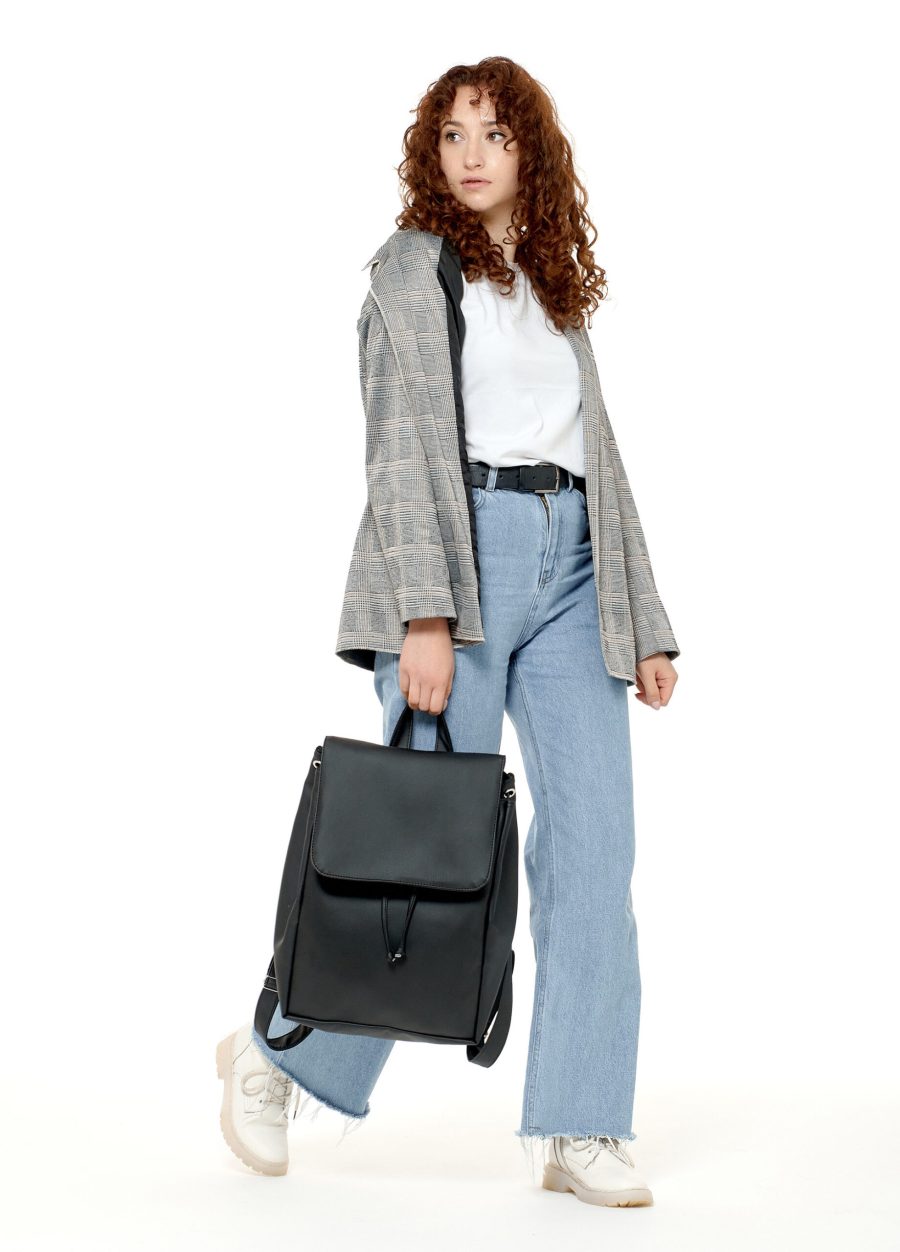 Женский рюкзак Sambag Loft LZN черный