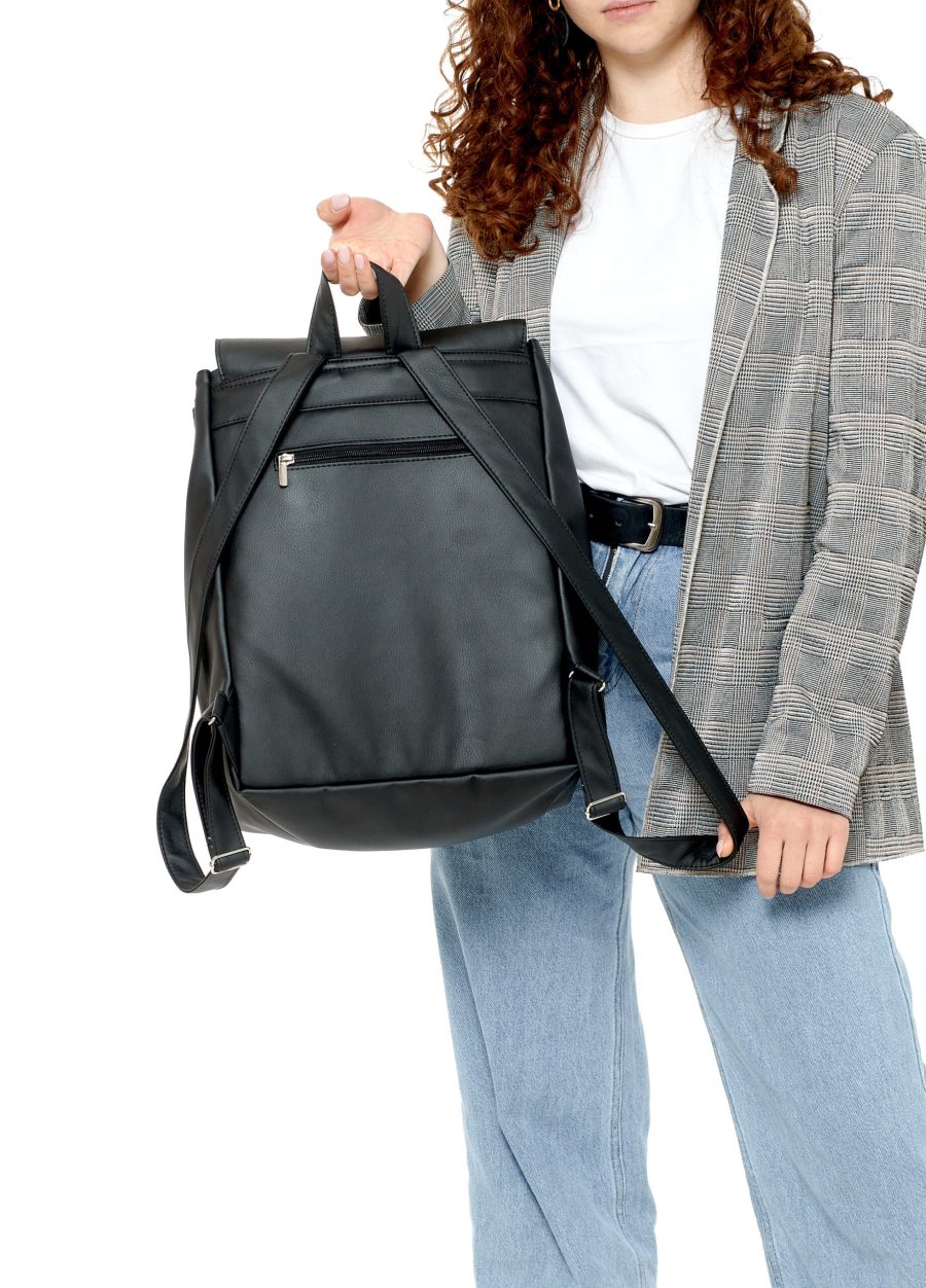 Женский рюкзак Sambag Loft LZN черный
