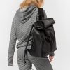 Рюкзак роллтоп жіночий Sambag Roll Top One чорний