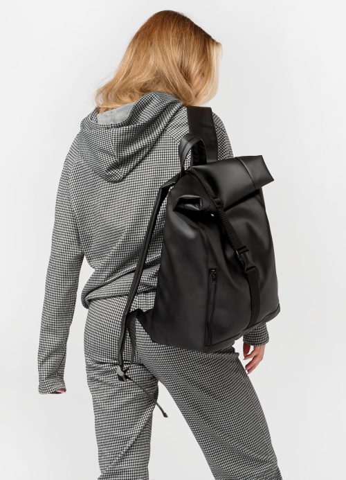 Женский рюкзак роллтоп Sambag Roll Top One черный