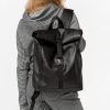 Рюкзак роллтоп жіночий Sambag Roll Top One чорний