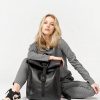 Рюкзак роллтоп жіночий Sambag Roll Top One чорний