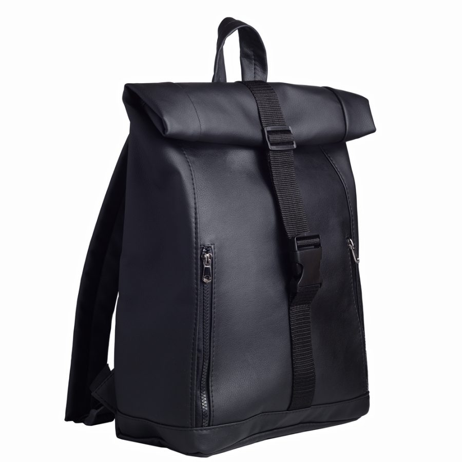 Рюкзак роллтоп жіночий Sambag Roll Top One чорний