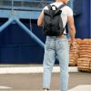 Мужской рюкзак роллтоп Sambag RollTop LZT черный