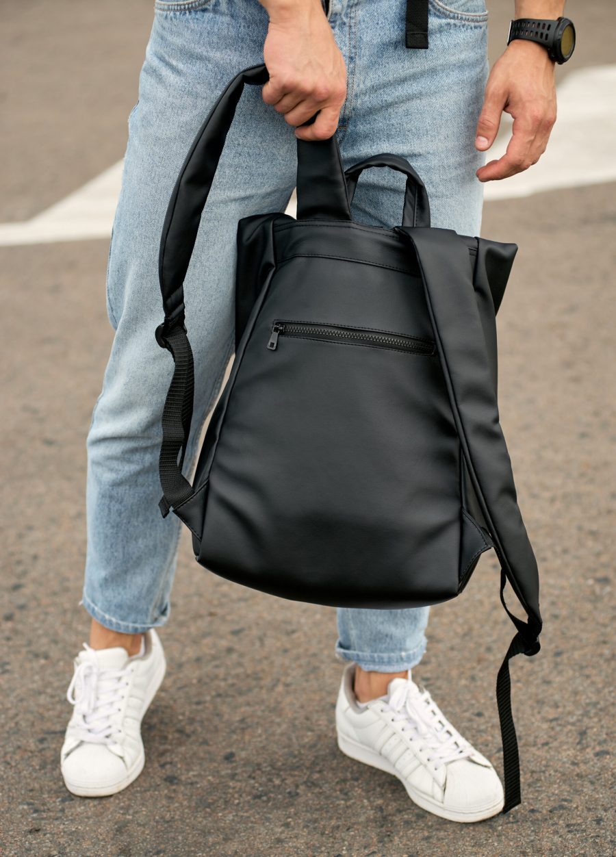 Мужской рюкзак роллтоп Sambag RollTop LZT черный
