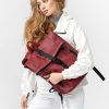 Женский рюкзак роллтоп Sambag RollTop бордовый