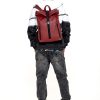 Рюкзак роллтоп чоловічий Sambag RollTop One бордовий