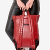 Рюкзак роллтоп жіночий для ноутбука Sambag RollTop червоний