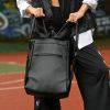 Женский рюкзак Sambag RollTop One с принтом черный