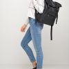 Рюкзак жіночий Sambag RollTop Milton чорний