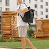 Мужской рюкзак Sambag RollTop Milton черный